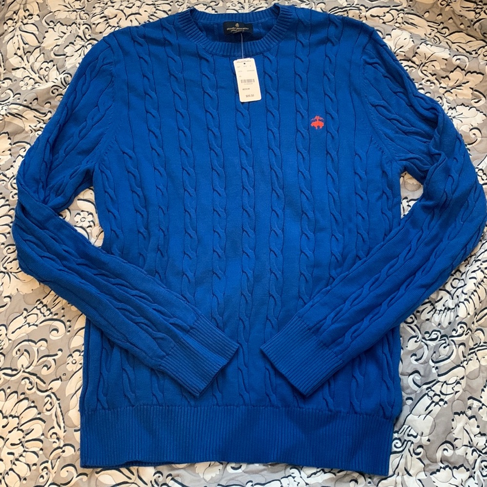 Brooks Brothers NEVER WORN Blue Sweater